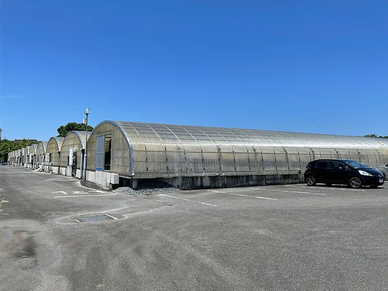 鰻の養殖ハウス